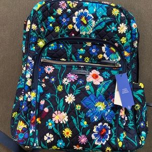 Vera Bradley laptop backpack w/ matching wallet